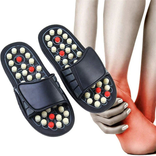 👣 Acupressure Slippers – Instant Foot Pain Relief & Relaxation 🌿